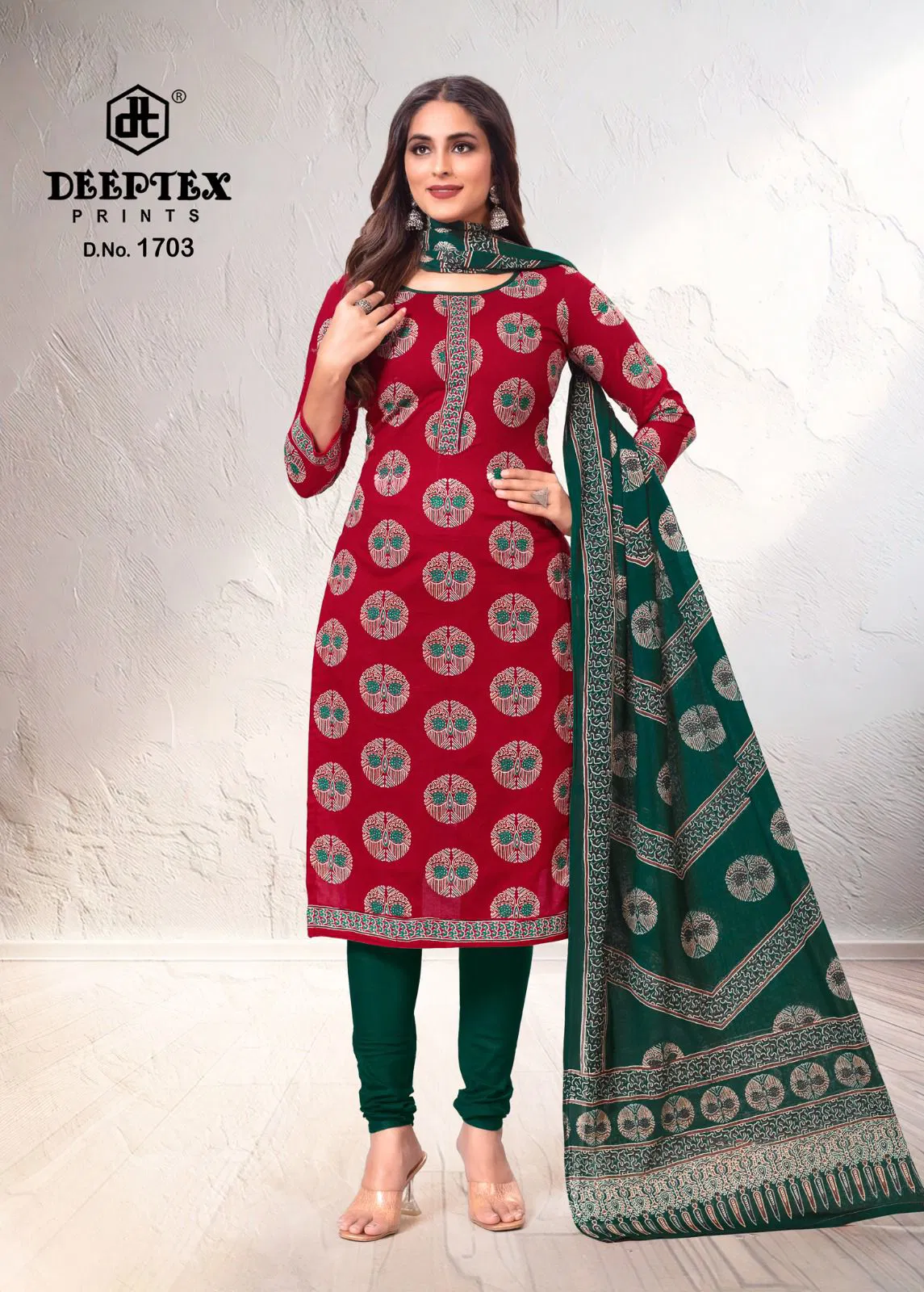 Tradition Vol 17 By Deeptex Heavy Cotton Dress Material Orders In India